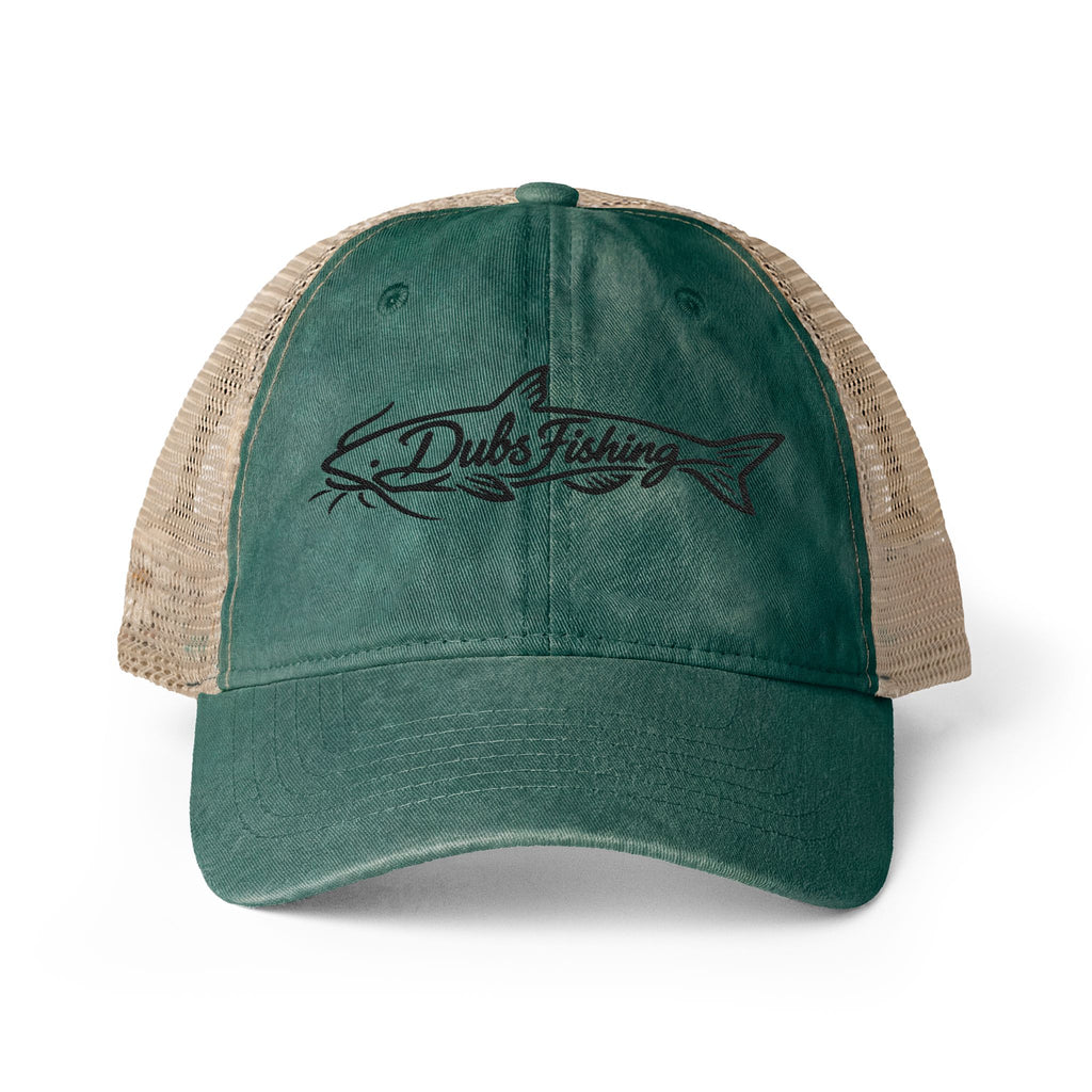 Women's Catfish Mesh-Back Cap | Black Embroidery