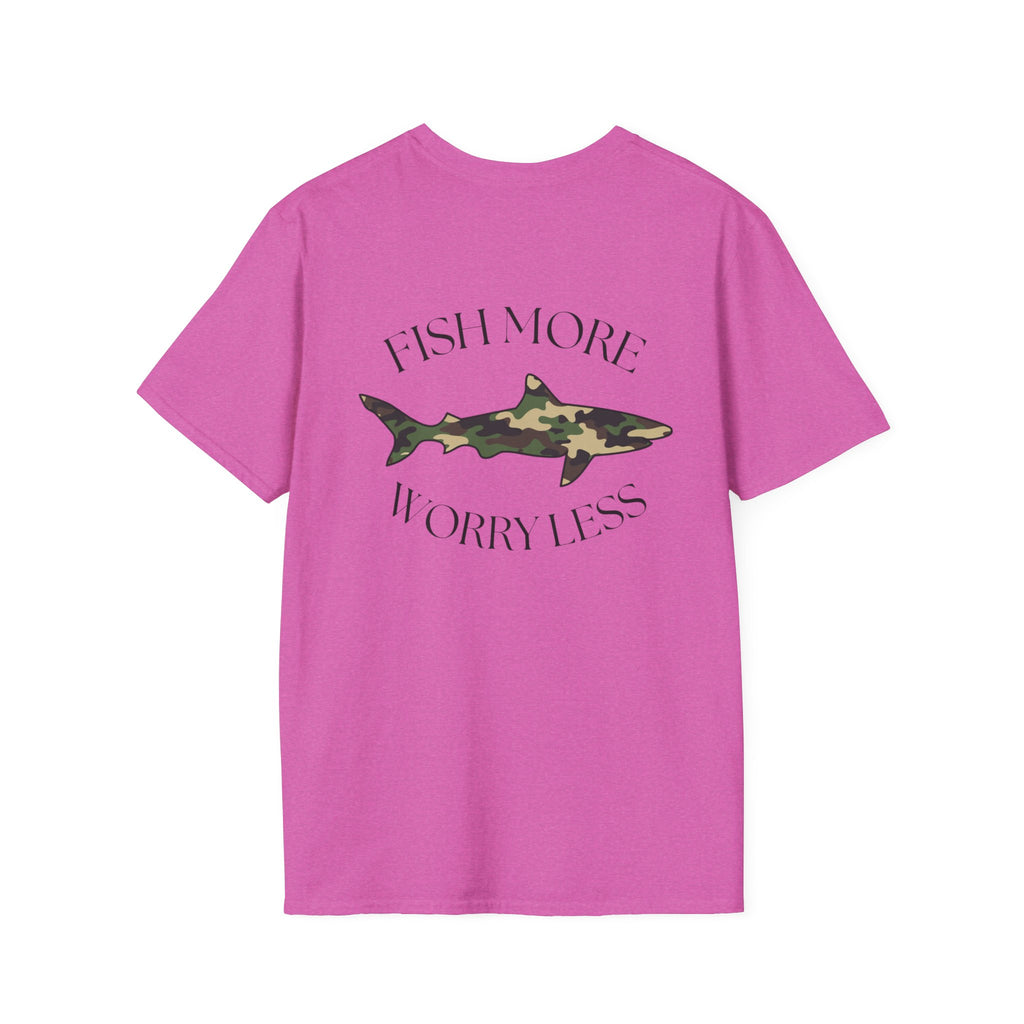 Fish More Worry Less T-Shirt