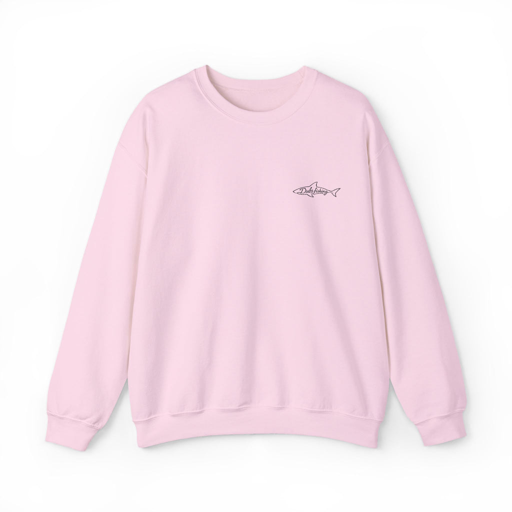 Shark Crewneck Sweatshirt | Black Embroidery
