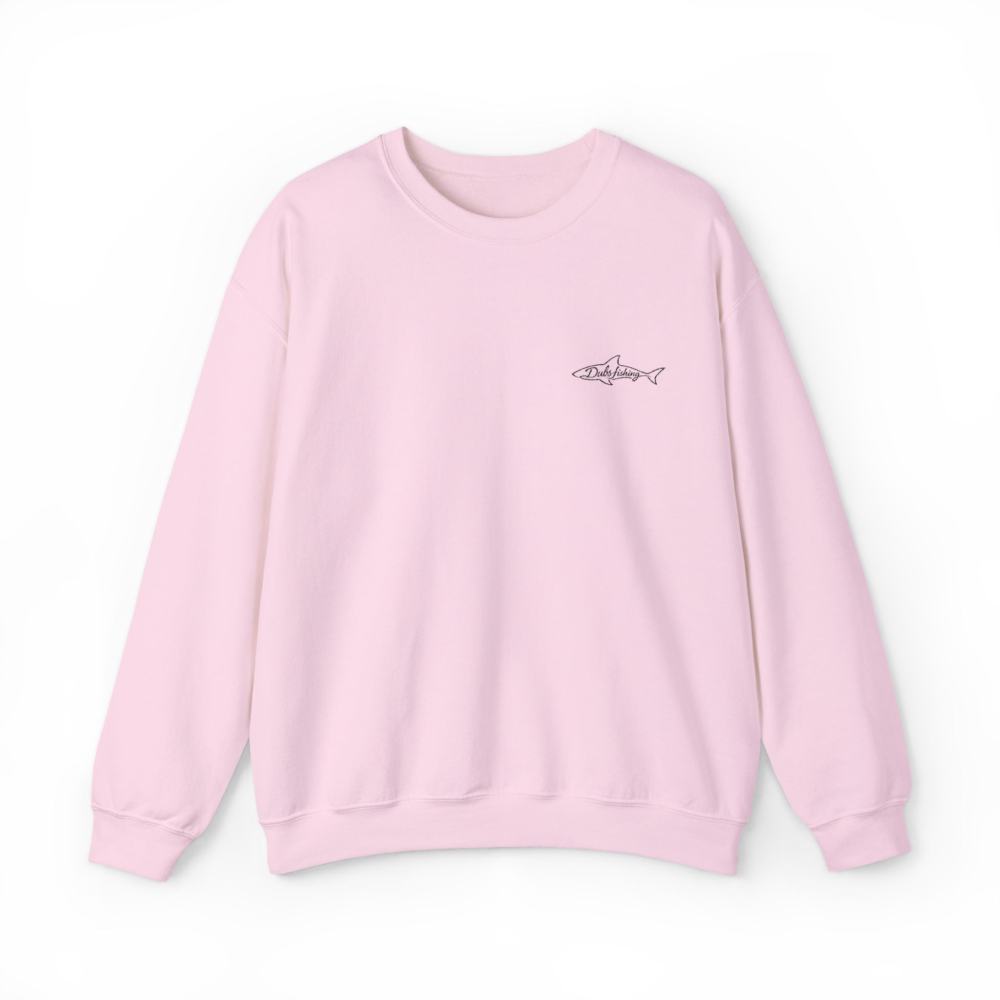 Shark Crewneck Sweatshirt | Black Embroidery