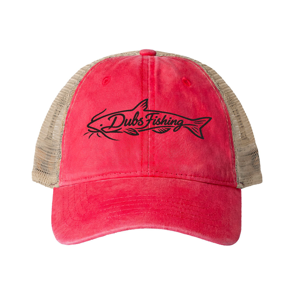 Women's Catfish Mesh-Back Cap | Black Embroidery