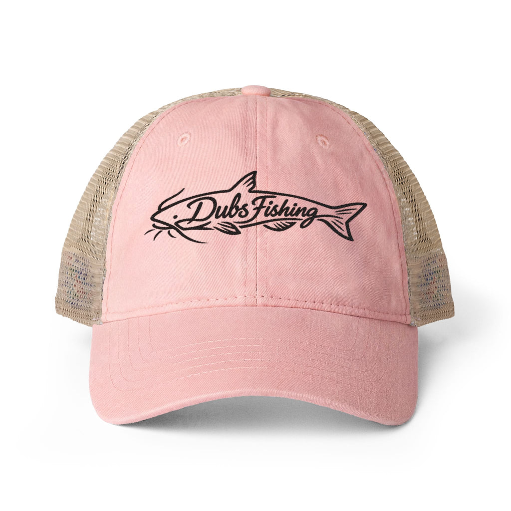 Women's Catfish Mesh-Back Cap | Black Embroidery