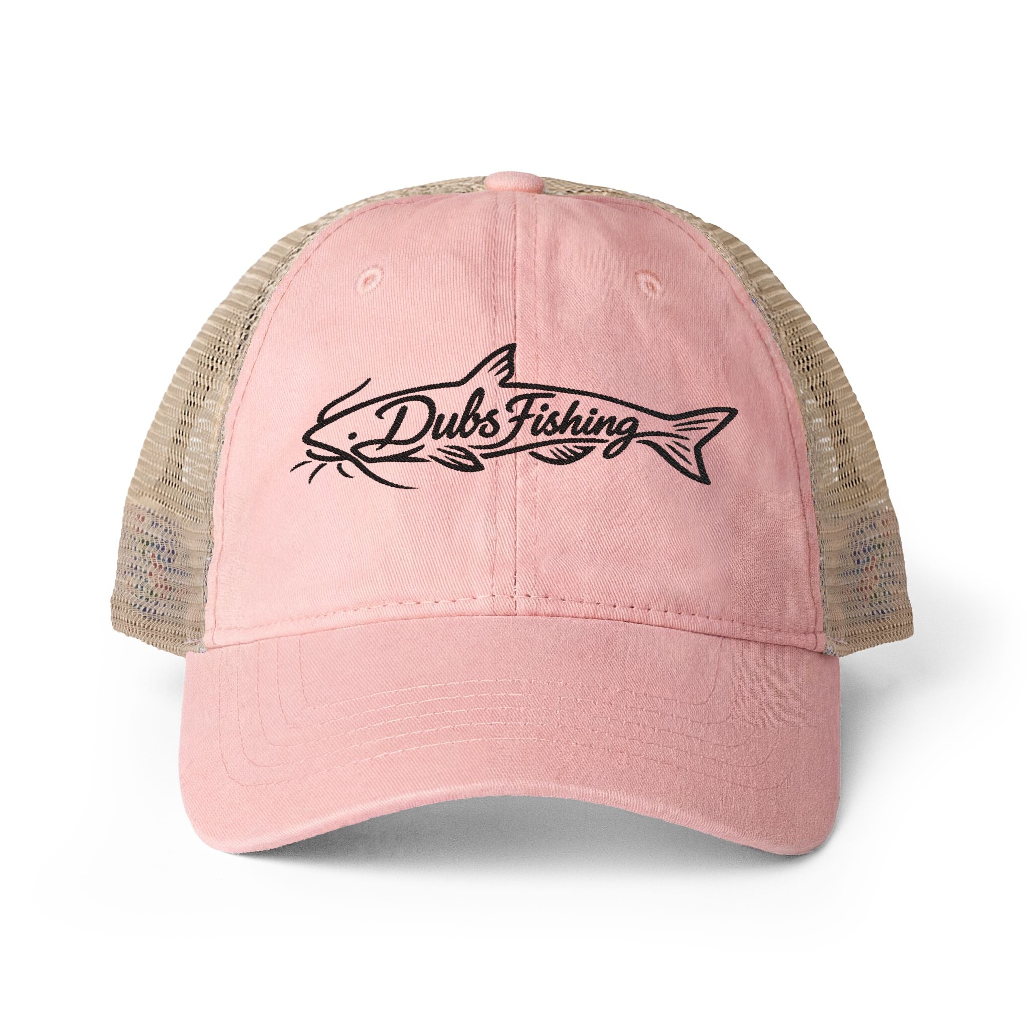 Women's Catfish Mesh-Back Cap | Black Embroidery