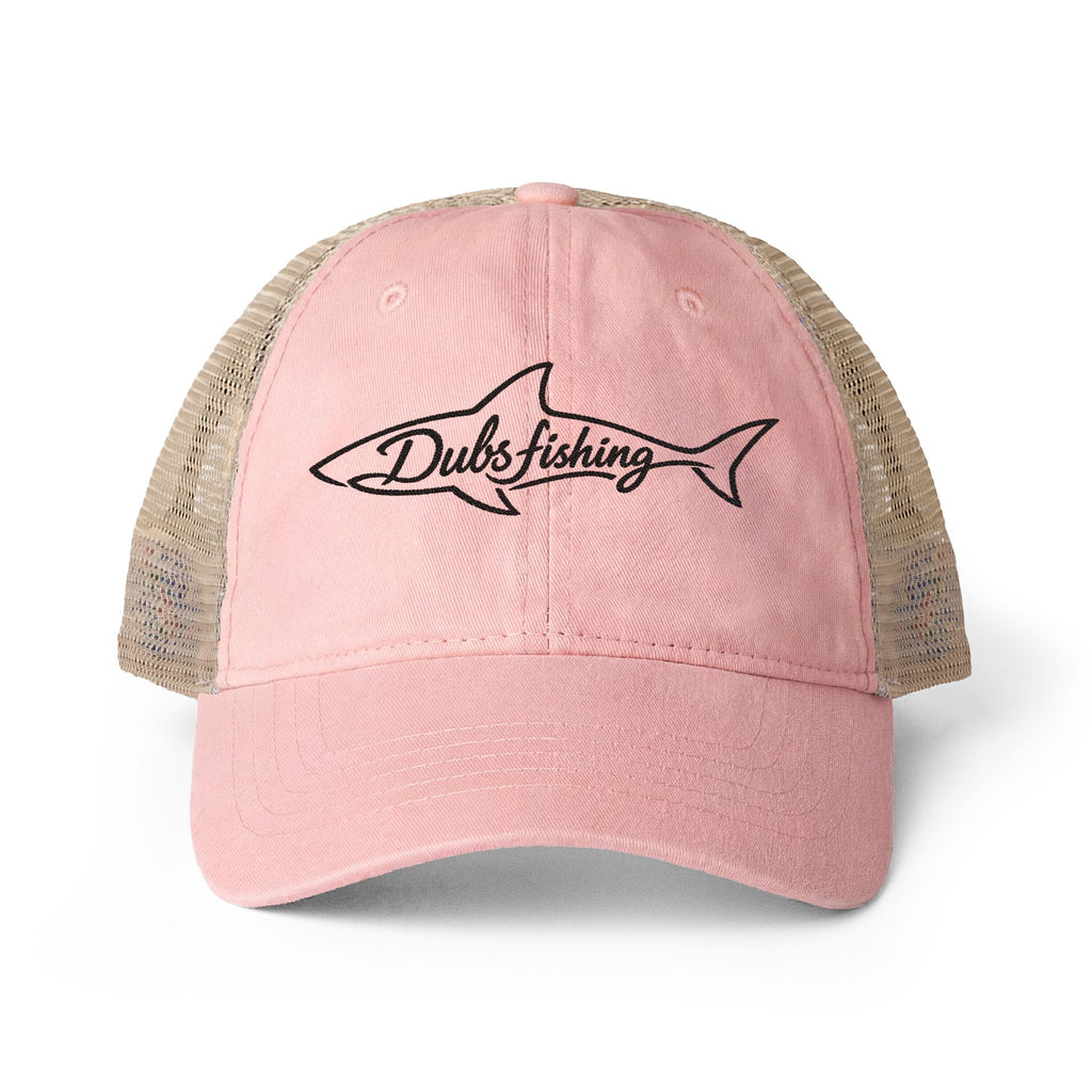 Women's Shark Mesh-Back Hat | Black Embroidery