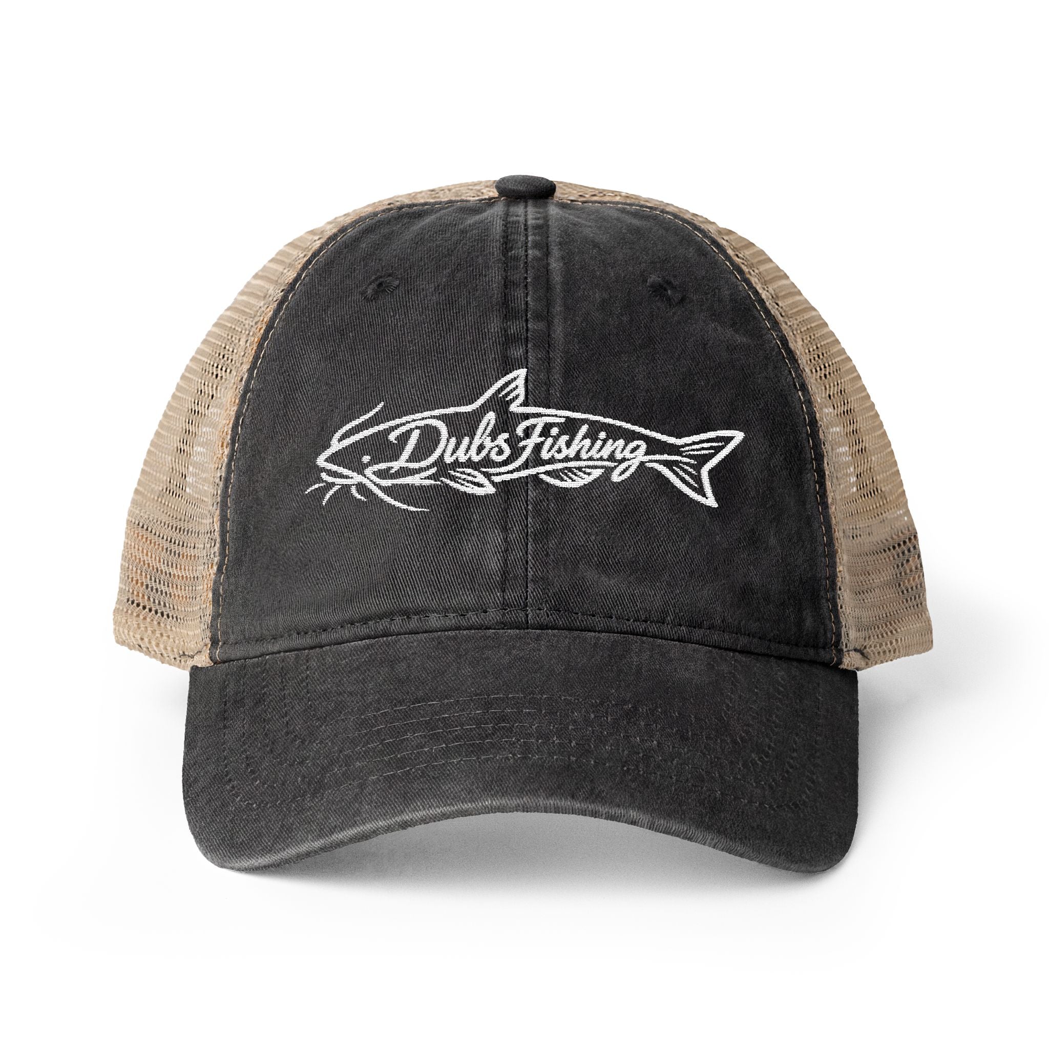 Women's Catfish Mesh-Back Cap | White Embroidery