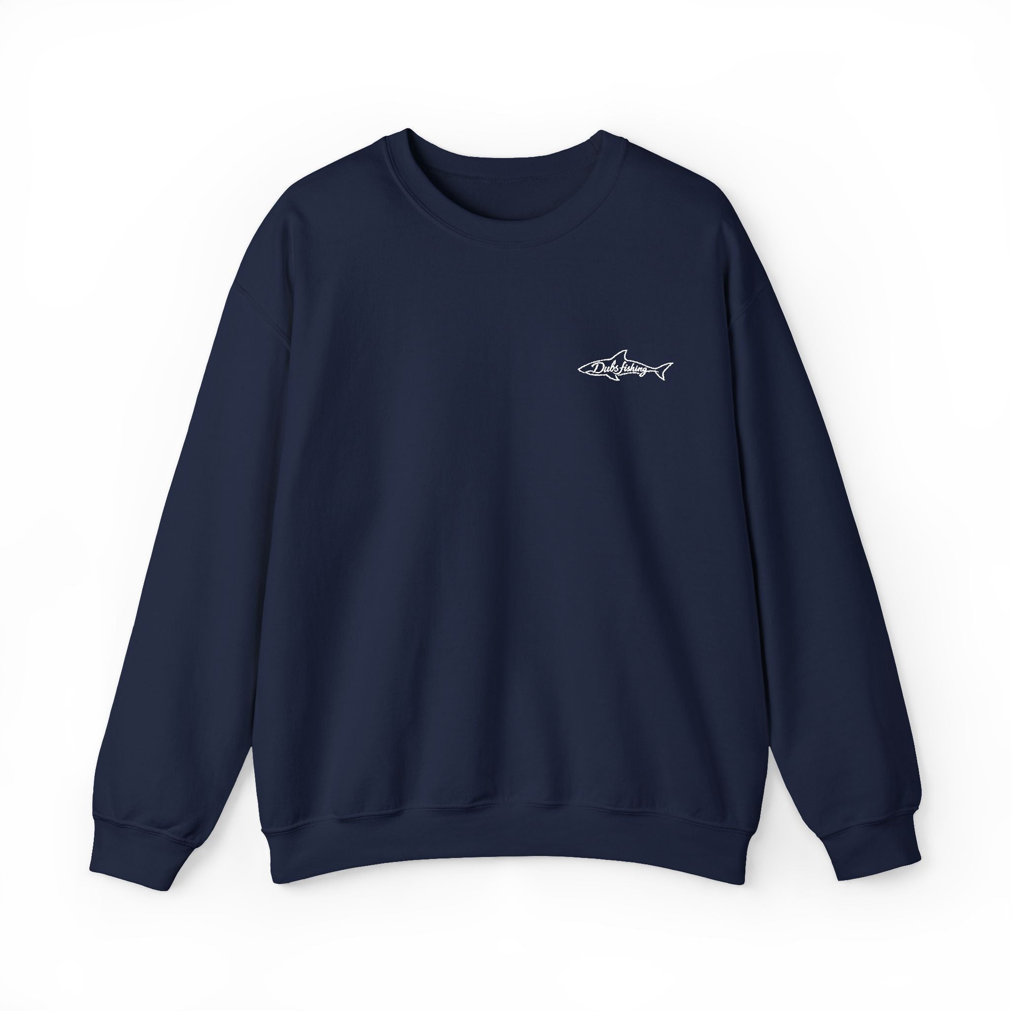Shark Crewneck Sweatshirt | White Embroidery