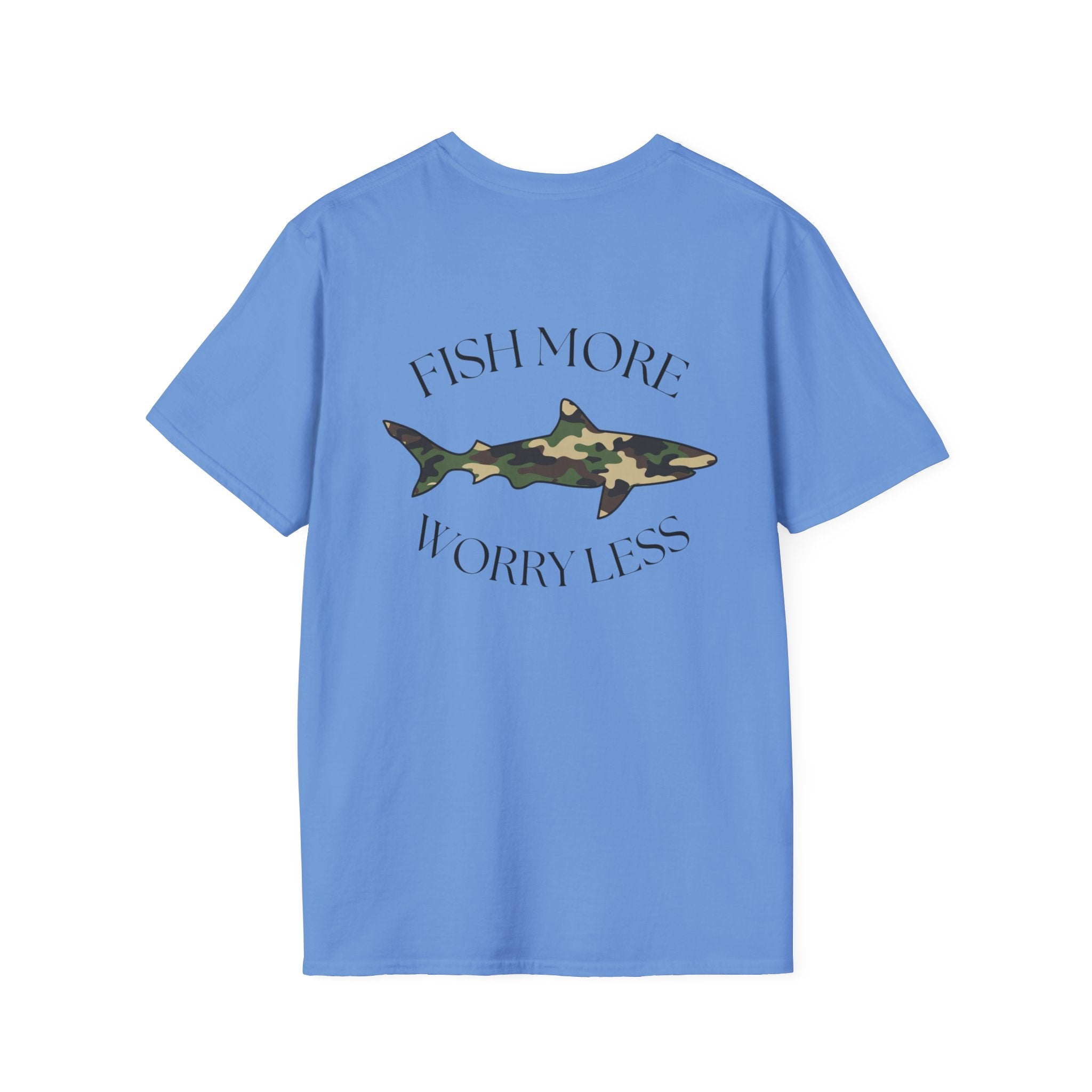 Fish More Worry Less T-Shirt