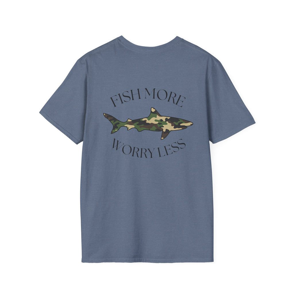 Fish More Worry Less T-Shirt
