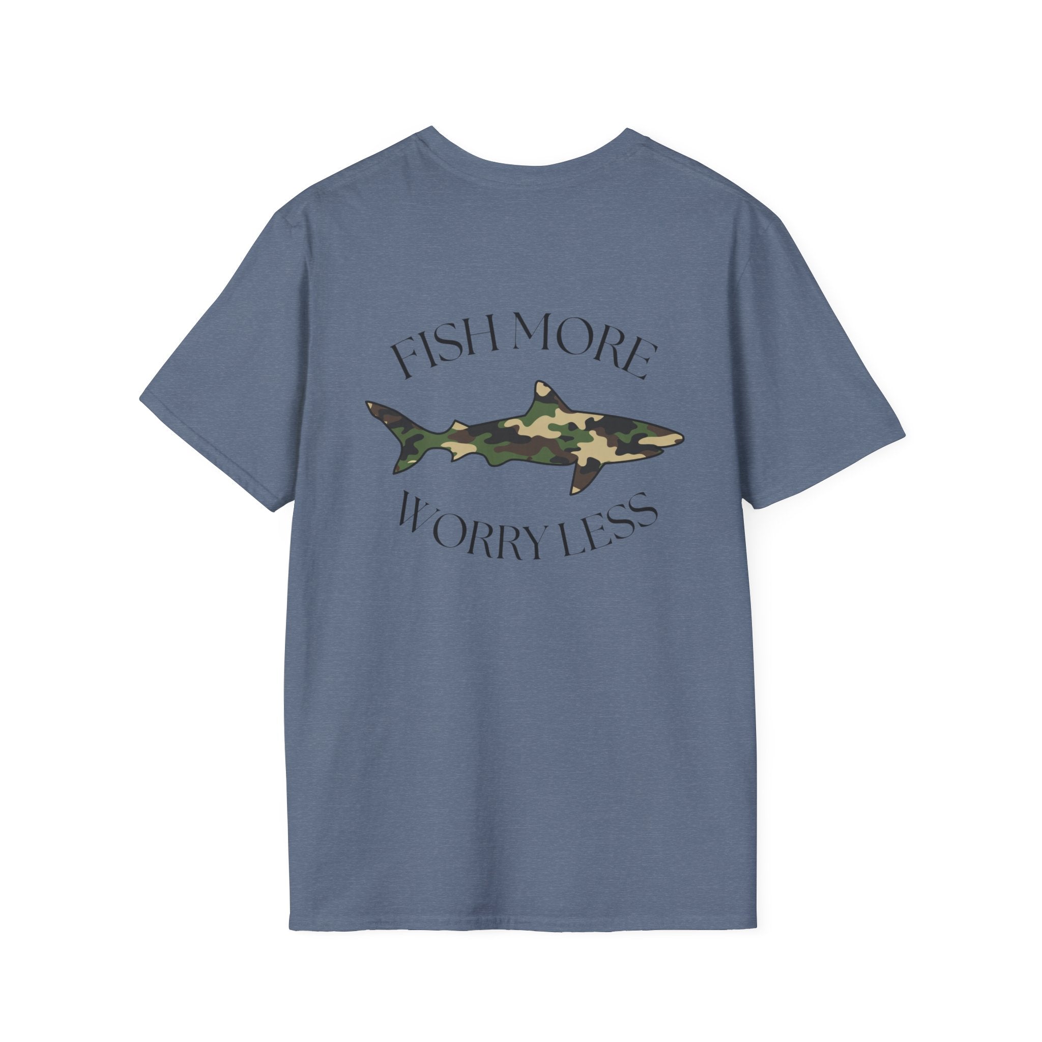 Fish More Worry Less T-Shirt