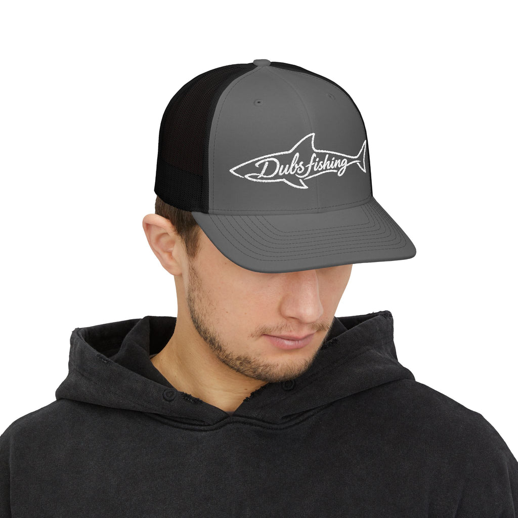 Richardson 112 Shark Snapback | White Embroidery