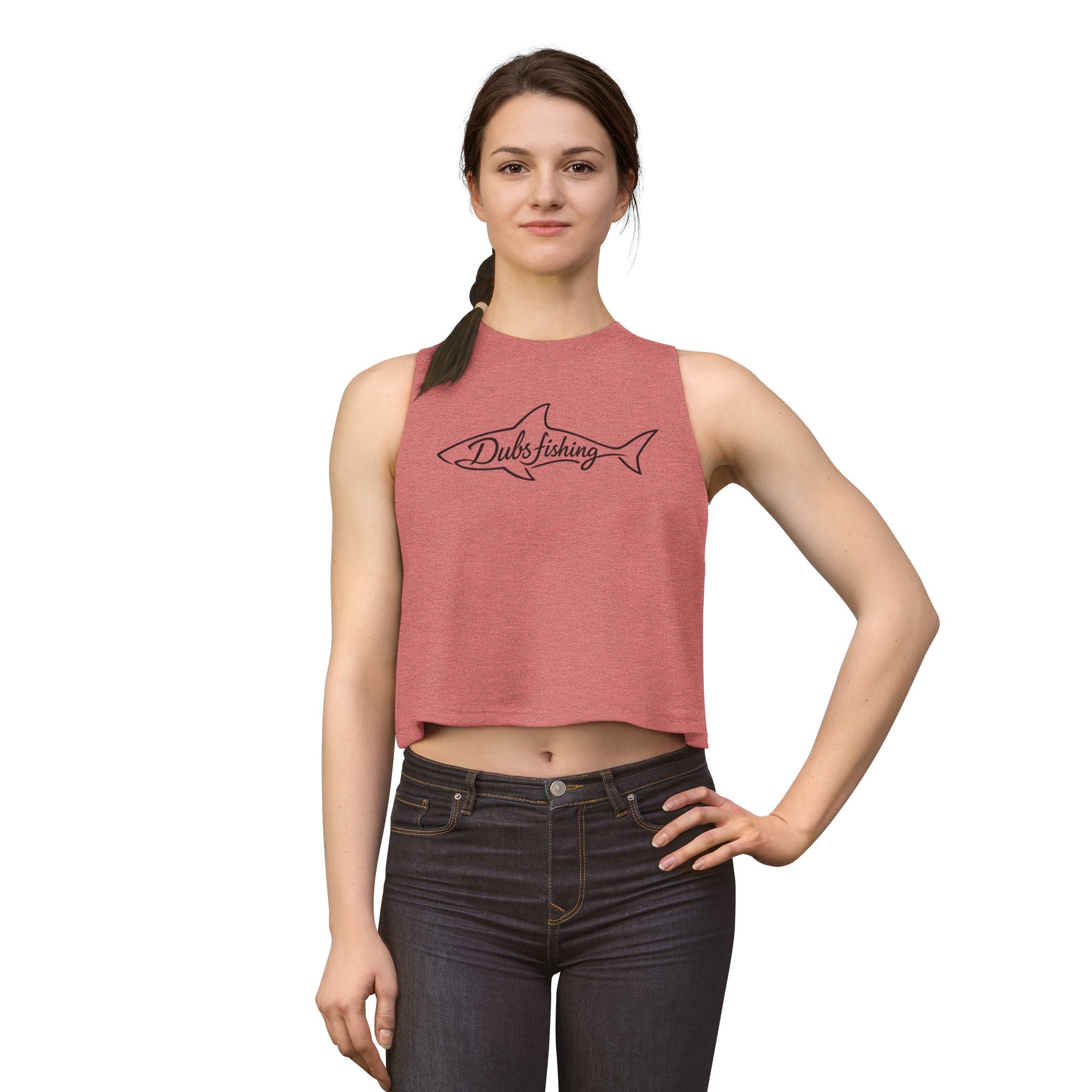 Women's Shark Crop Top