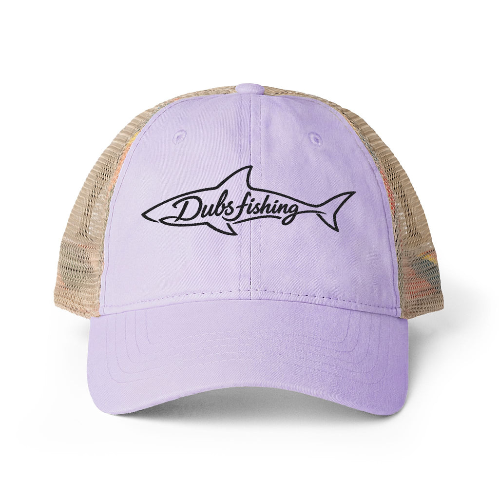 Women's Shark Mesh-Back Hat | Black Embroidery