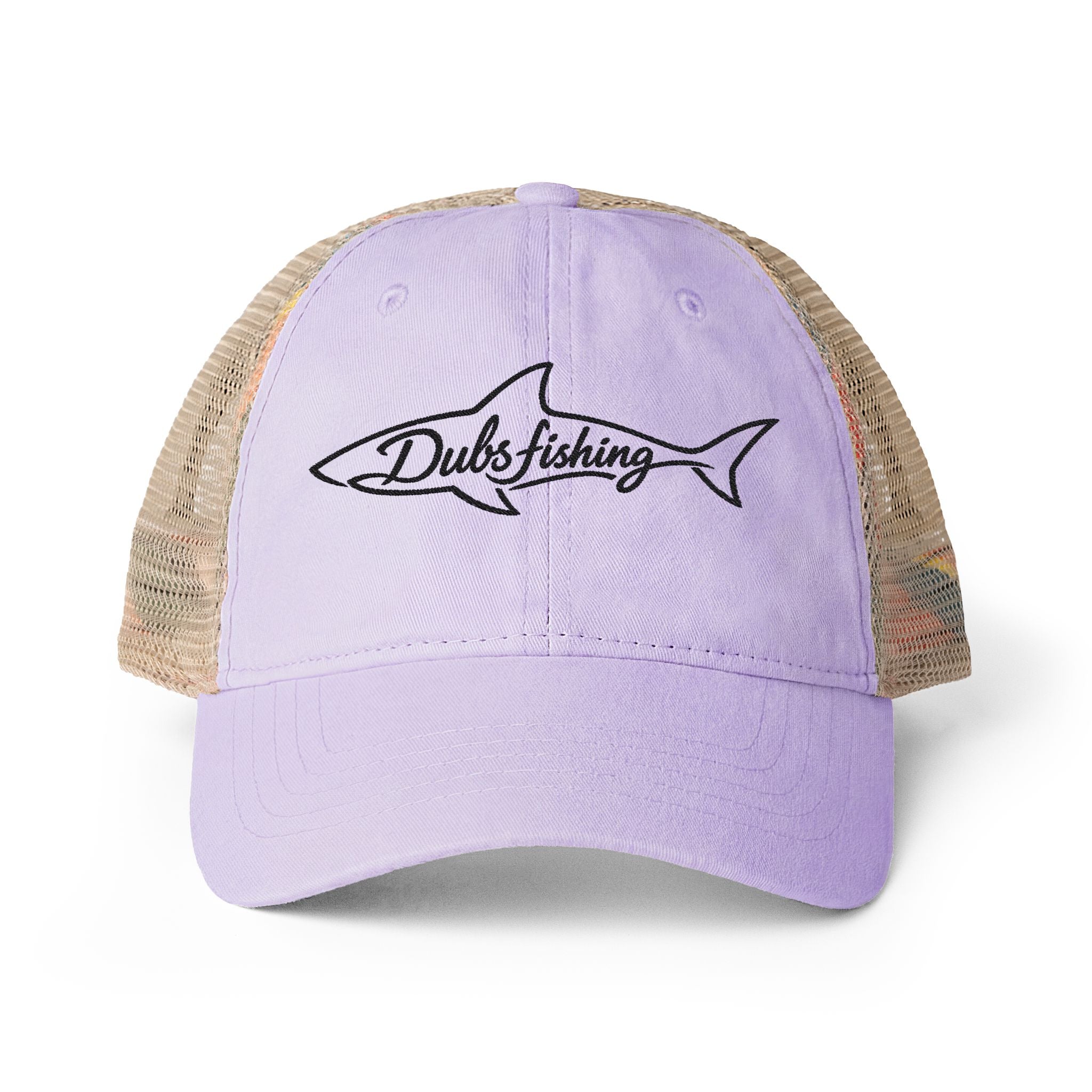 Women's Shark Mesh-Back Hat | Black Embroidery