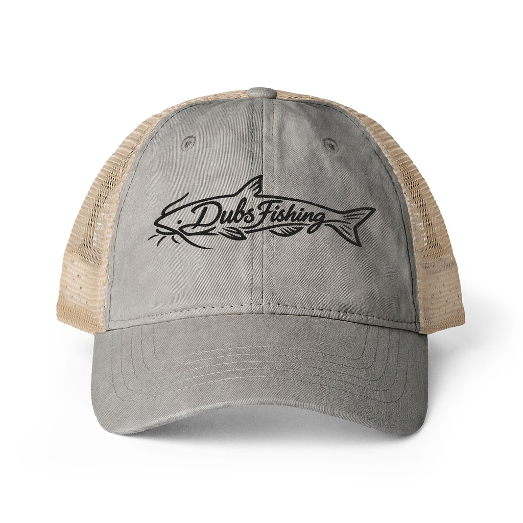 Women's Catfish Mesh-Back Cap | Black Embroidery