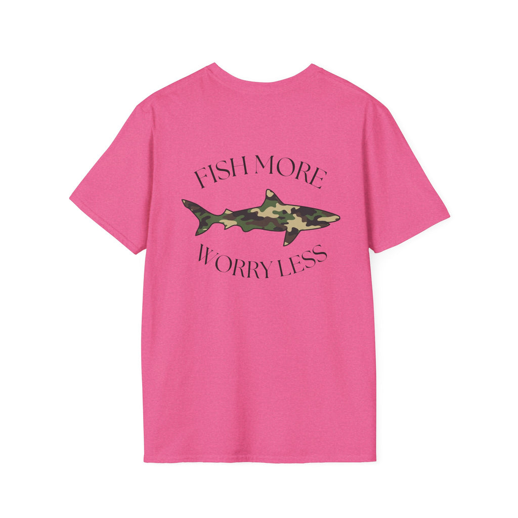 Fish More Worry Less T-Shirt