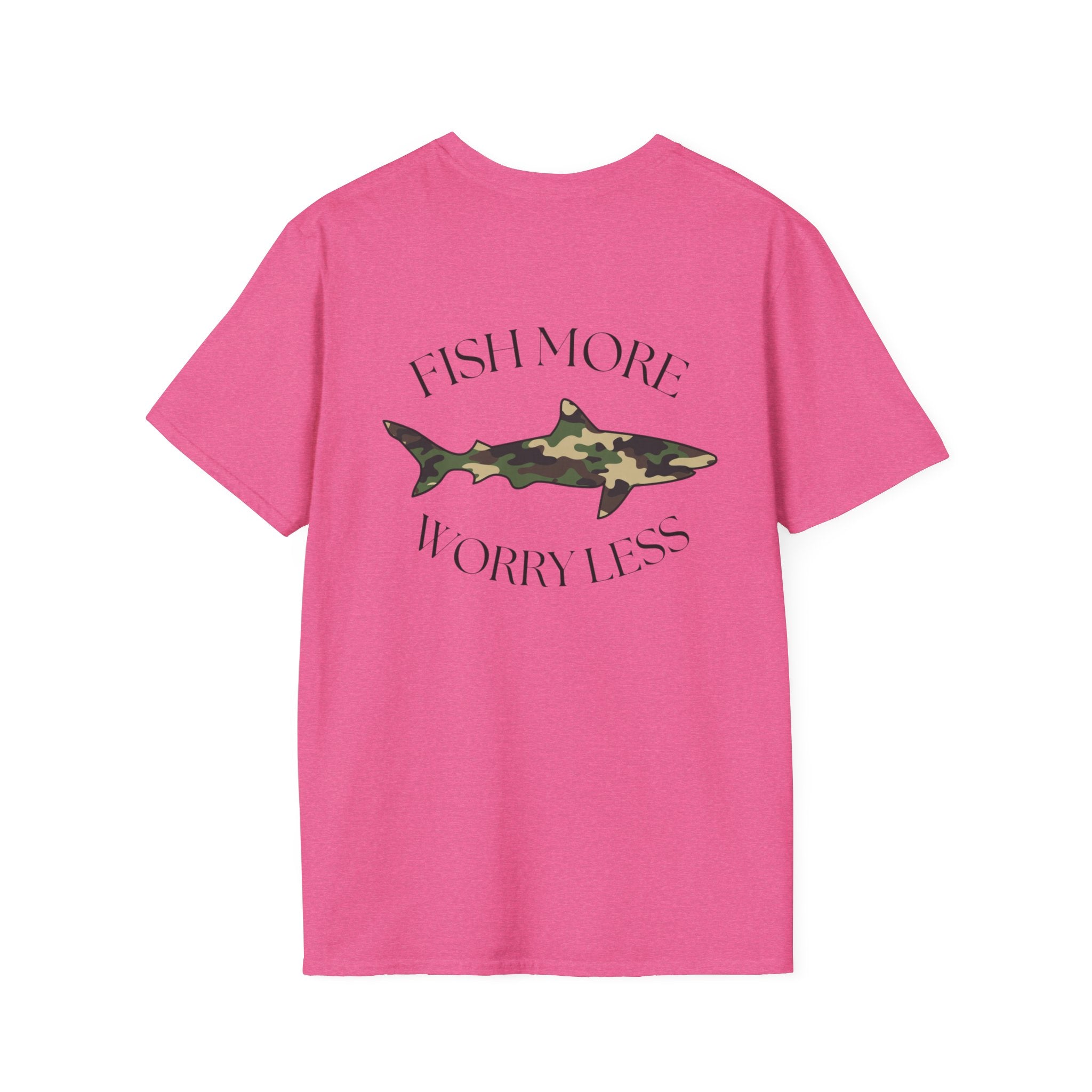 Fish More Worry Less T-Shirt