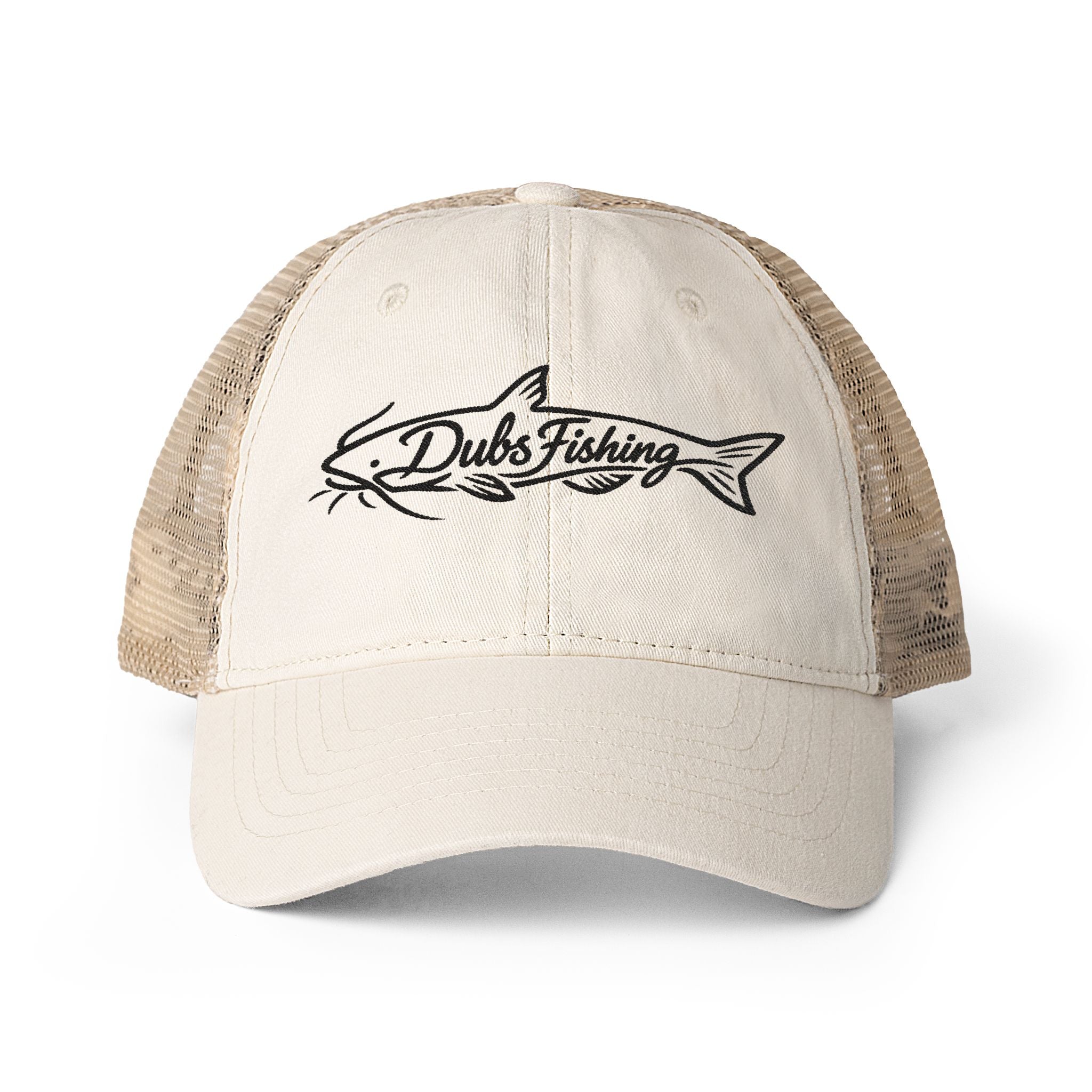 Women's Catfish Mesh-Back Cap | Black Embroidery