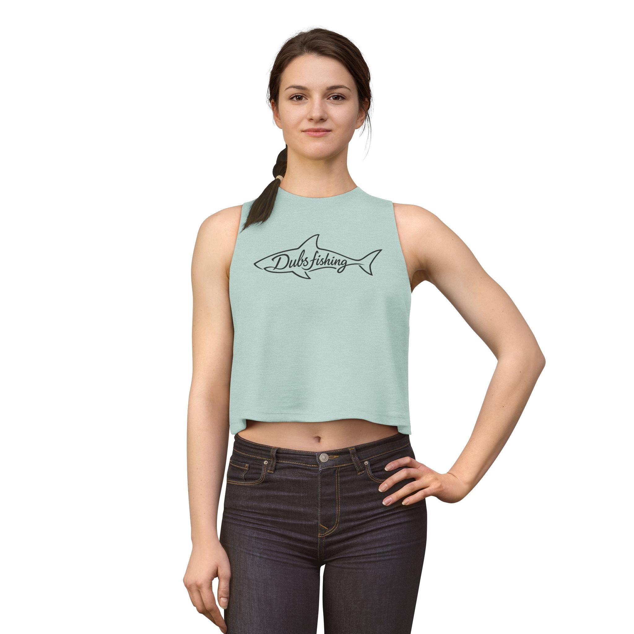 Women's Shark Crop Top