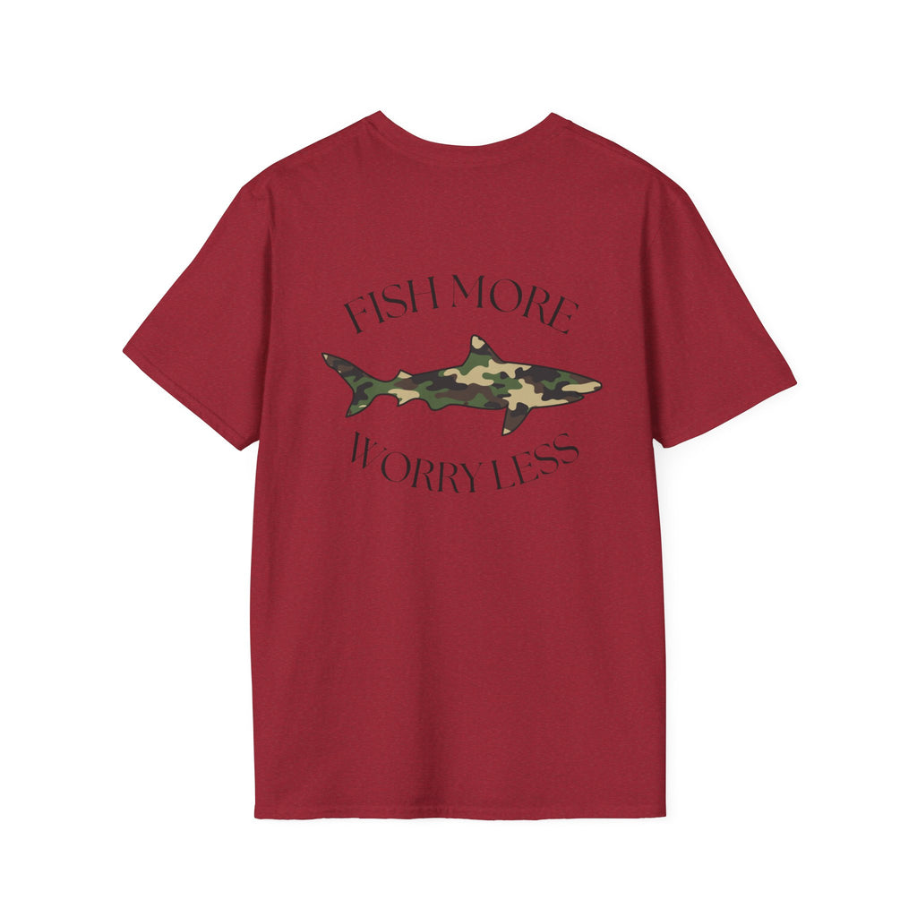 Fish More Worry Less T-Shirt