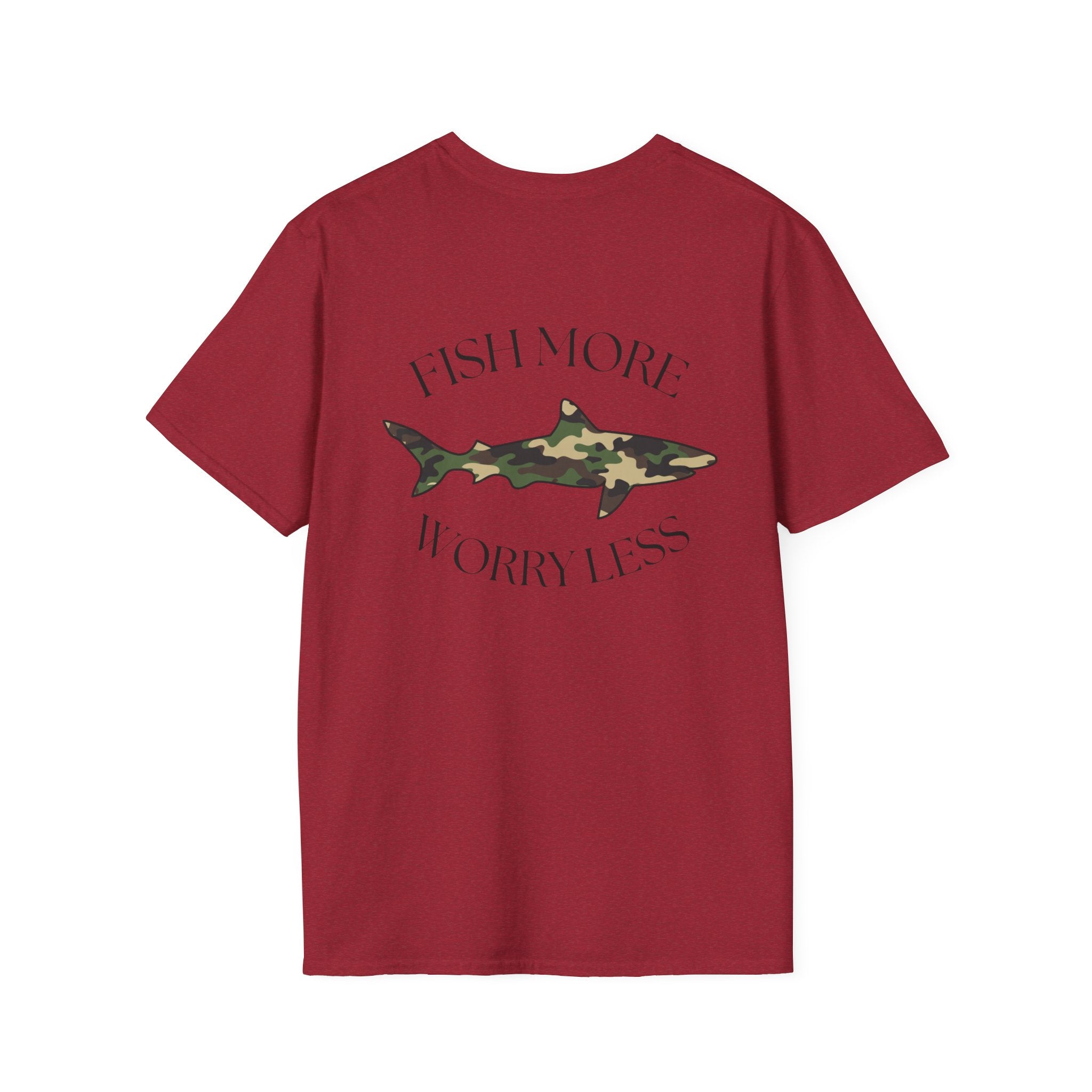 Fish More Worry Less T-Shirt