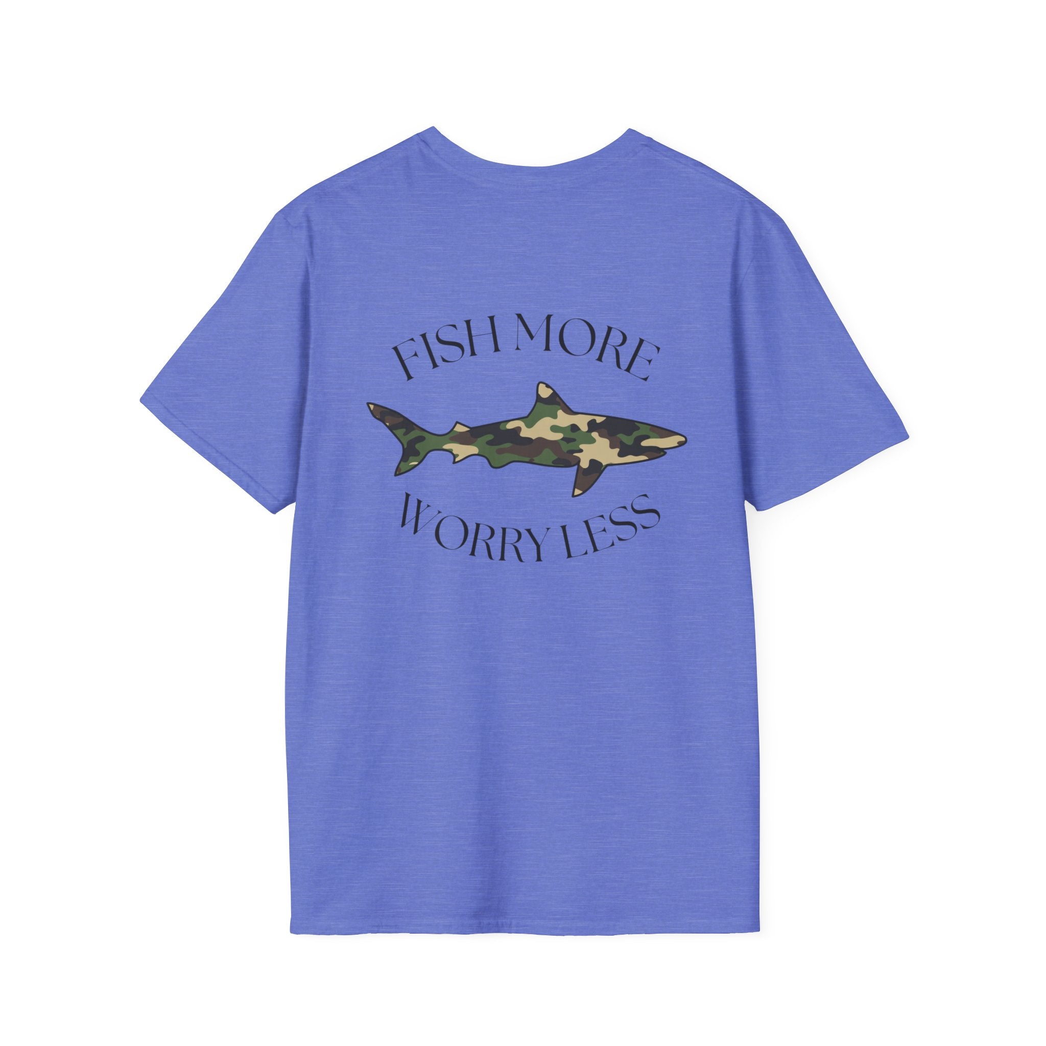 Fish More Worry Less T-Shirt