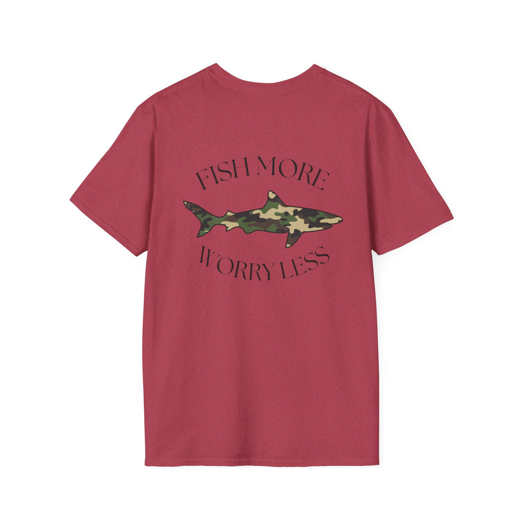 Fish More Worry Less T-Shirt