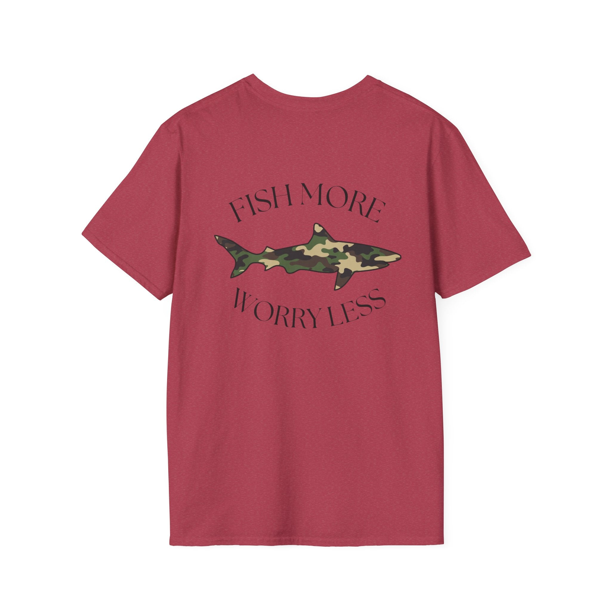 Fish More Worry Less T-Shirt