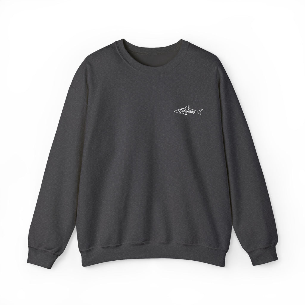 Shark Crewneck Sweatshirt | White Embroidery