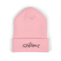 Cuffed Catfish Logo Beanie | Black Embroidery