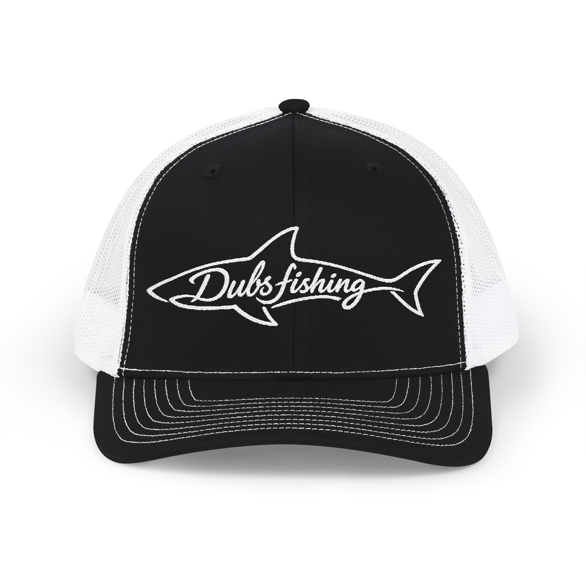 Richardson 112 Shark Snapback | White Embroidery