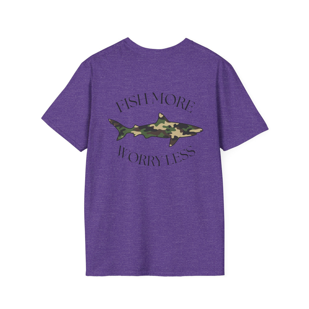 Fish More Worry Less T-Shirt