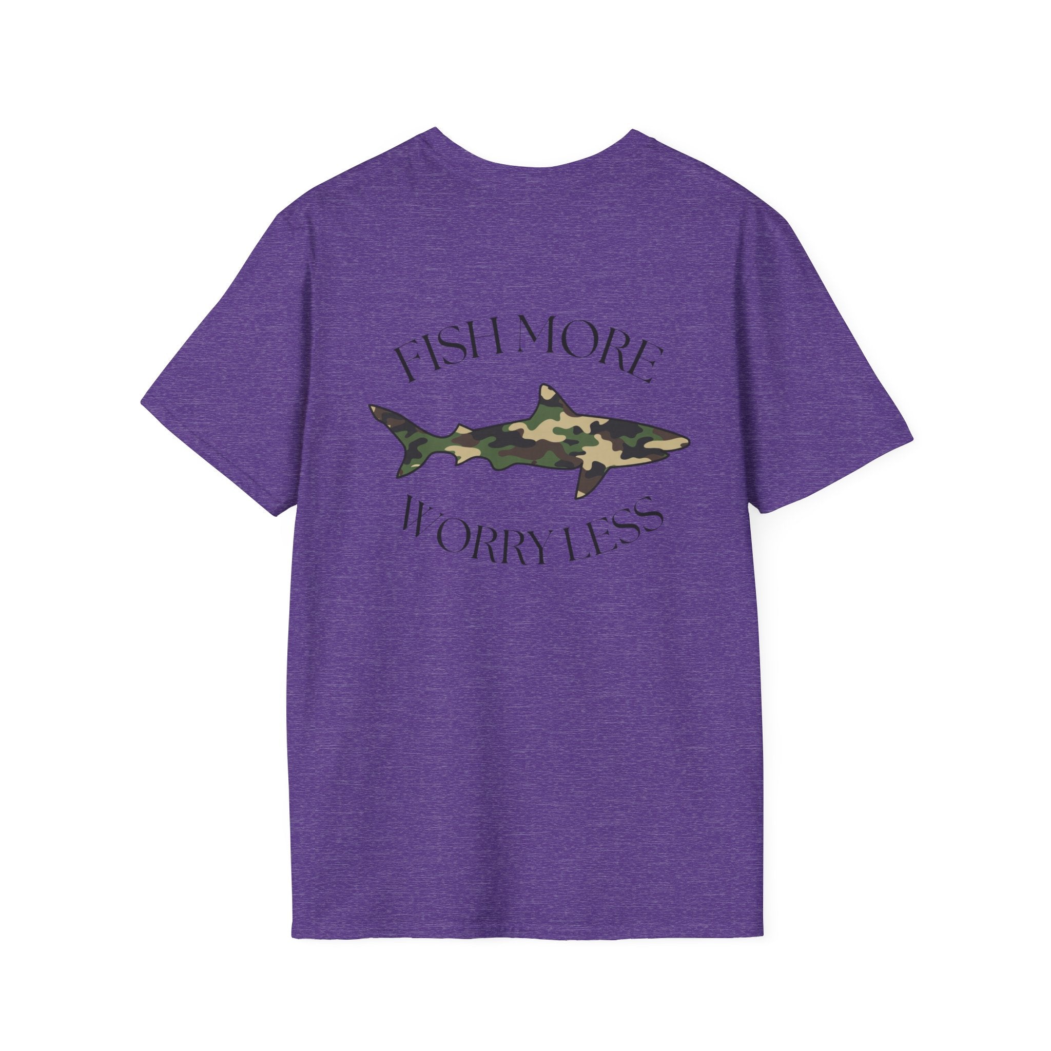 Fish More Worry Less T-Shirt