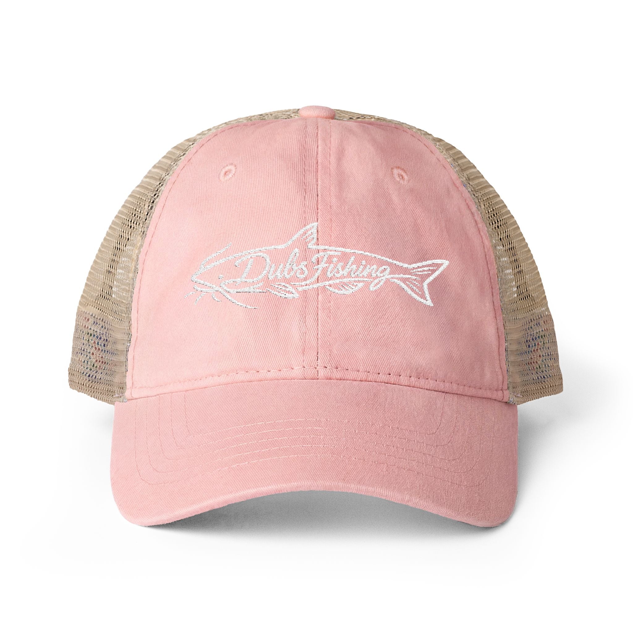 Women's Catfish Mesh-Back Cap | White Embroidery