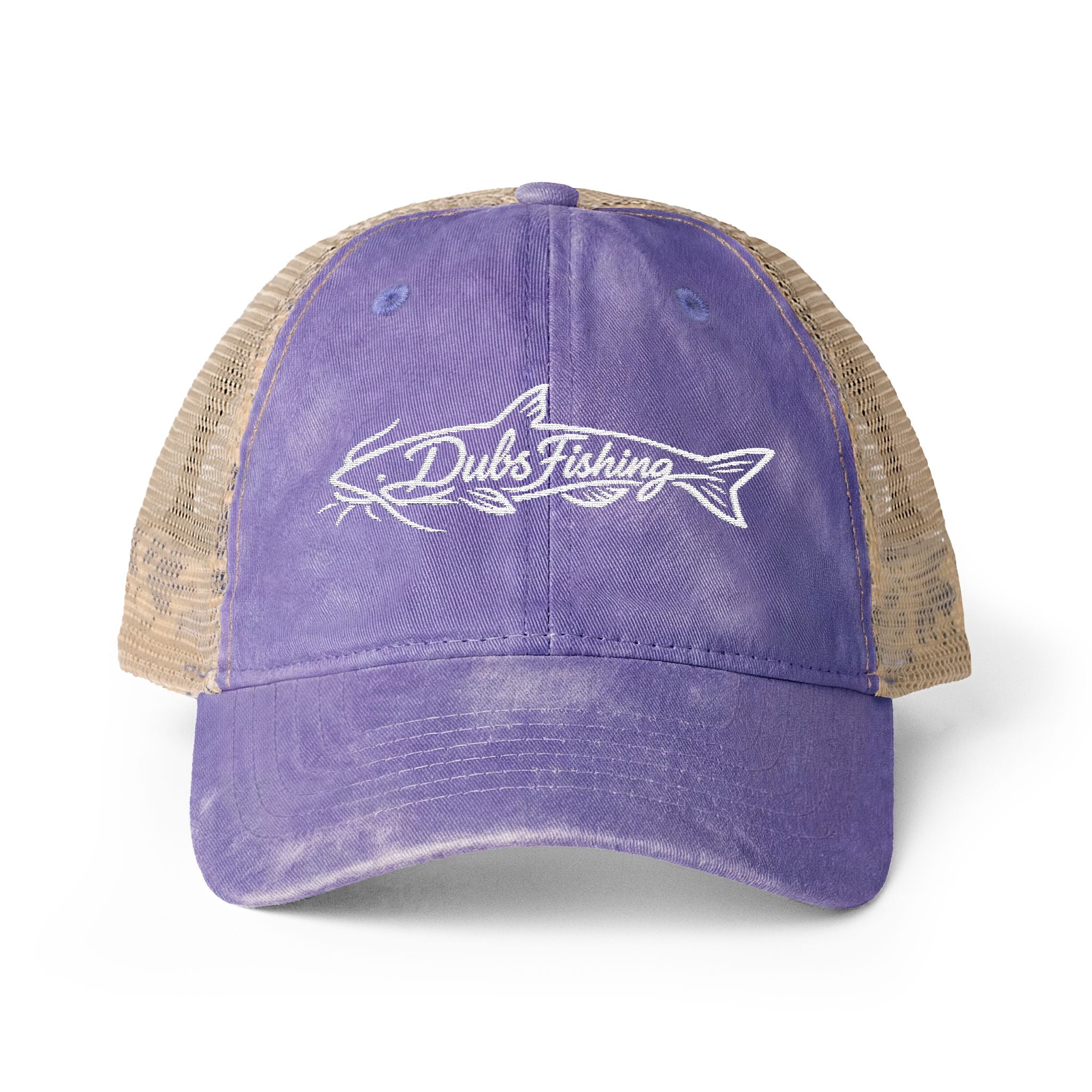 Women's Catfish Mesh-Back Cap | White Embroidery