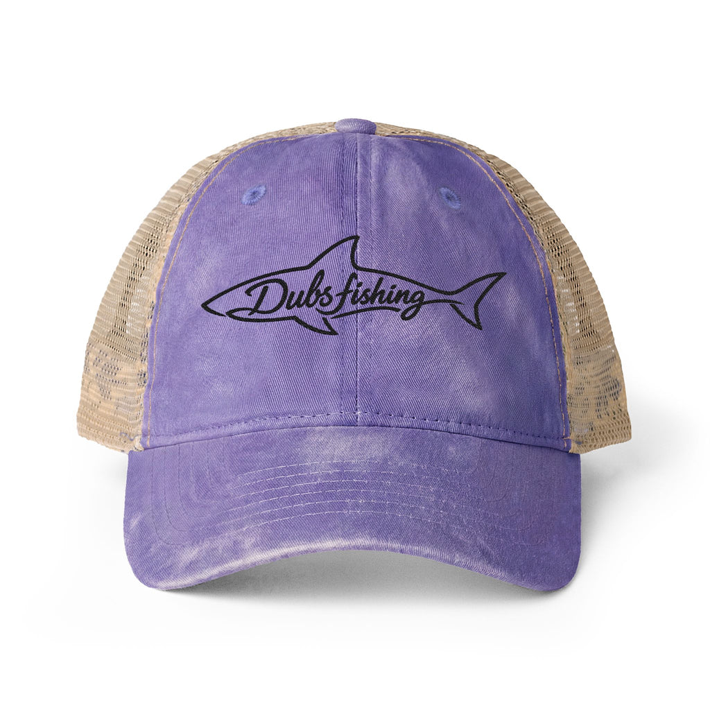 Women's Shark Mesh-Back Hat | Black Embroidery