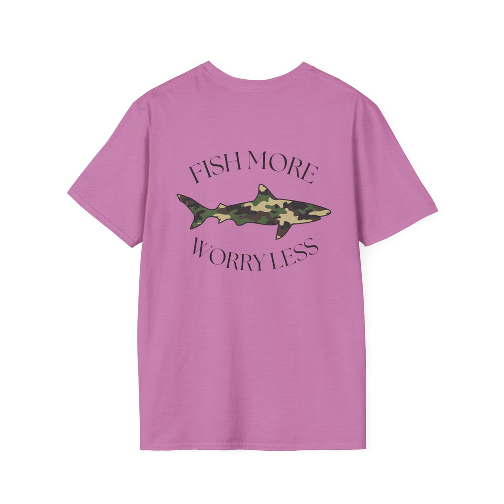 Fish More Worry Less T-Shirt