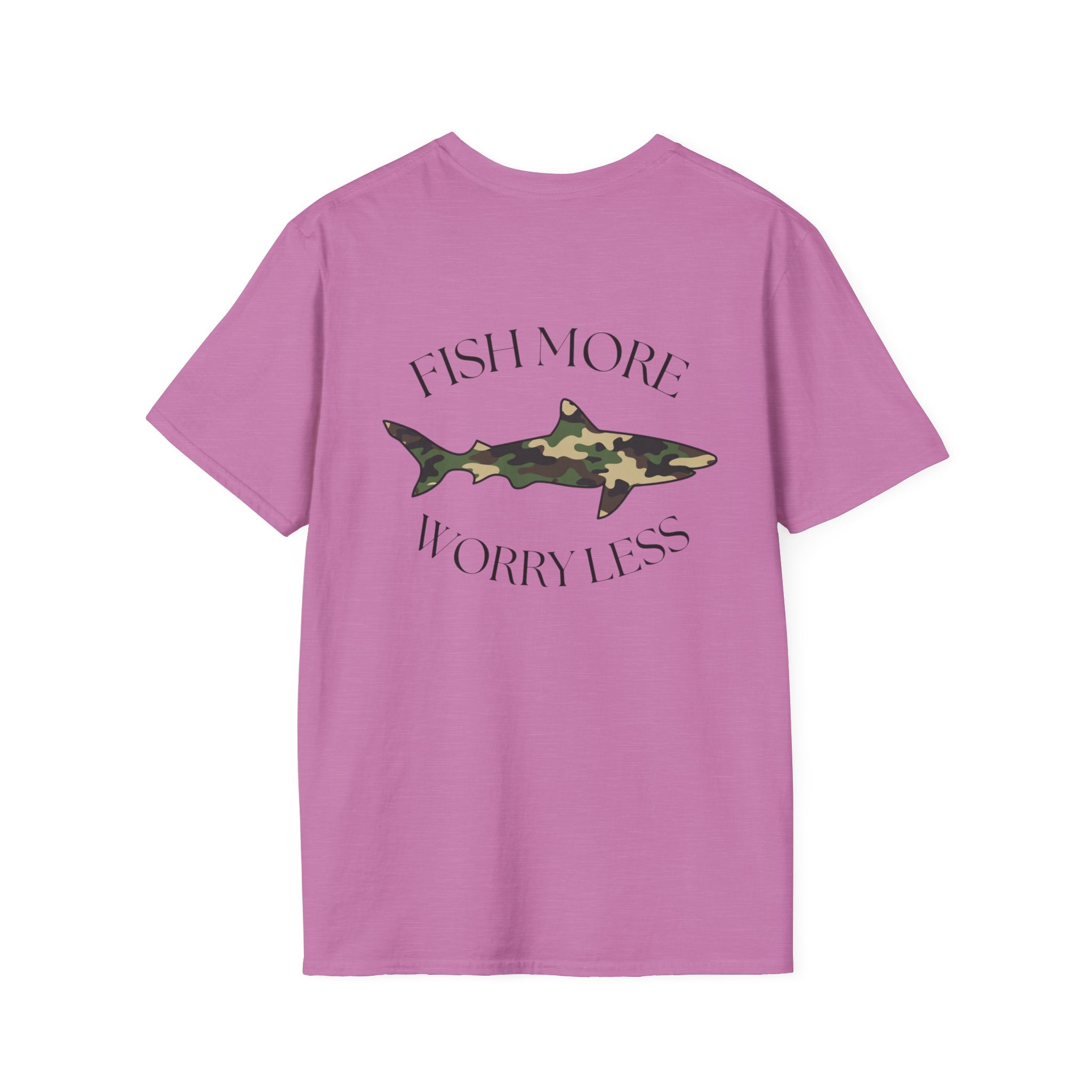 Fish More Worry Less T-Shirt