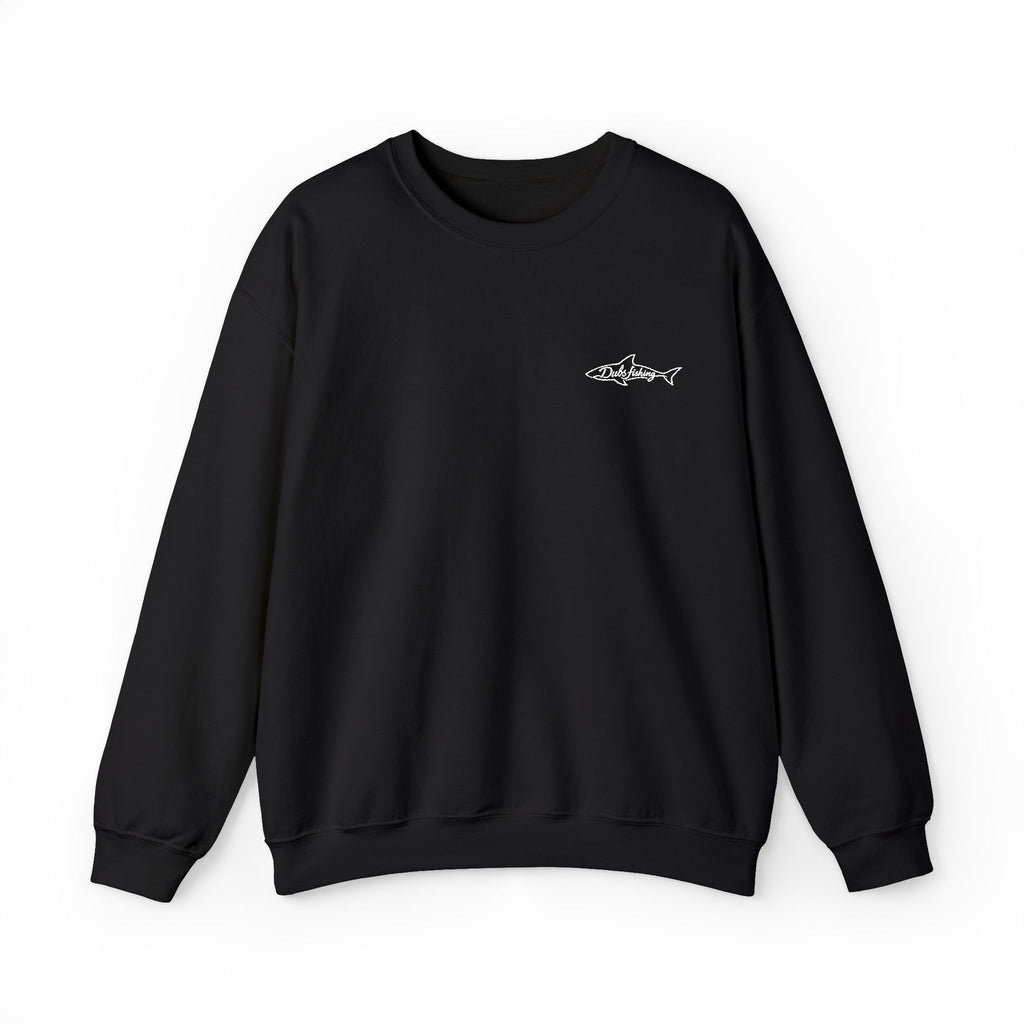 Shark Crewneck Sweatshirt | White Embroidery