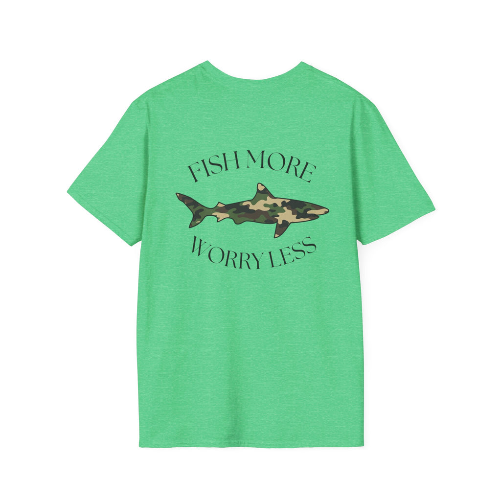 Fish More Worry Less T-Shirt