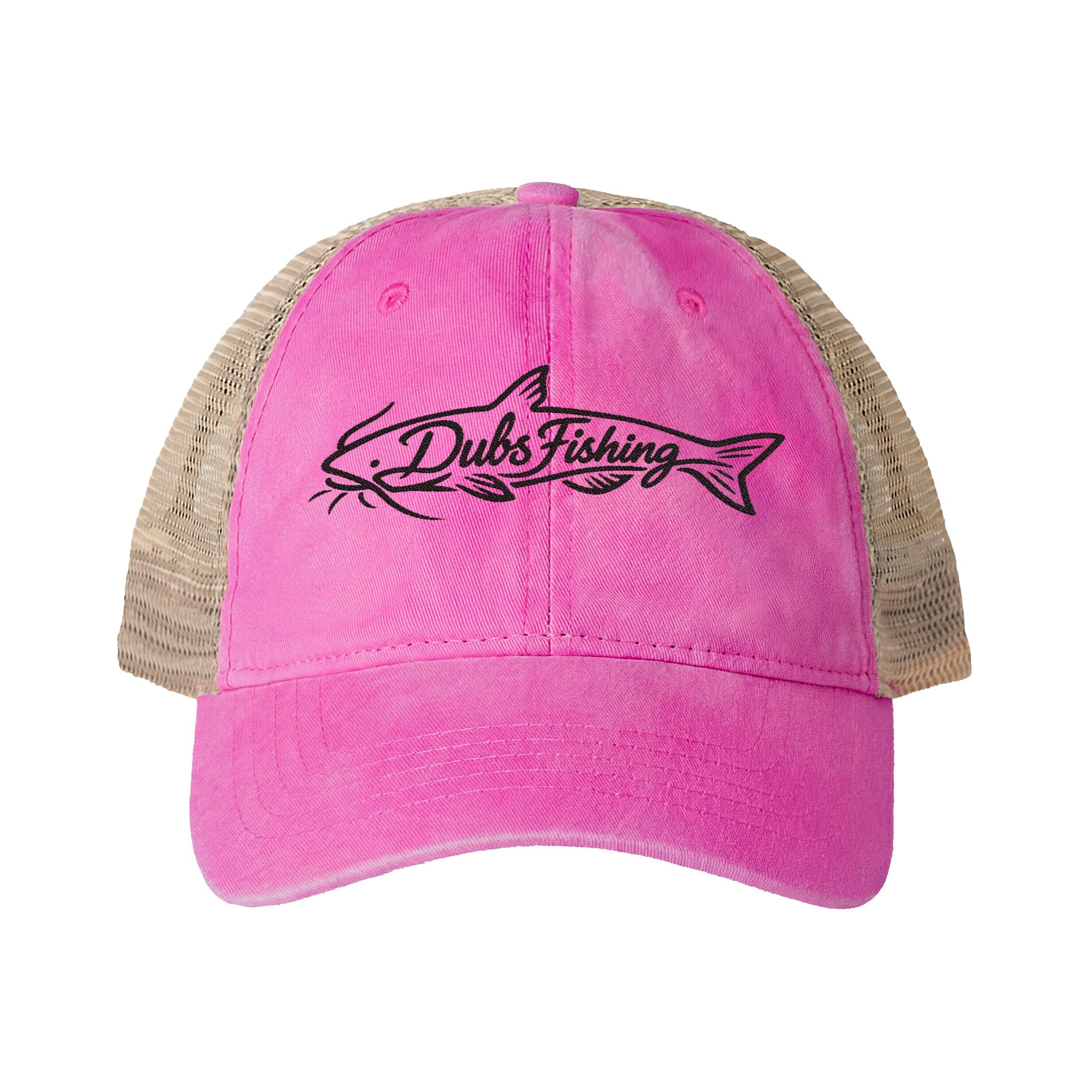 Women's Catfish Mesh-Back Cap | Black Embroidery