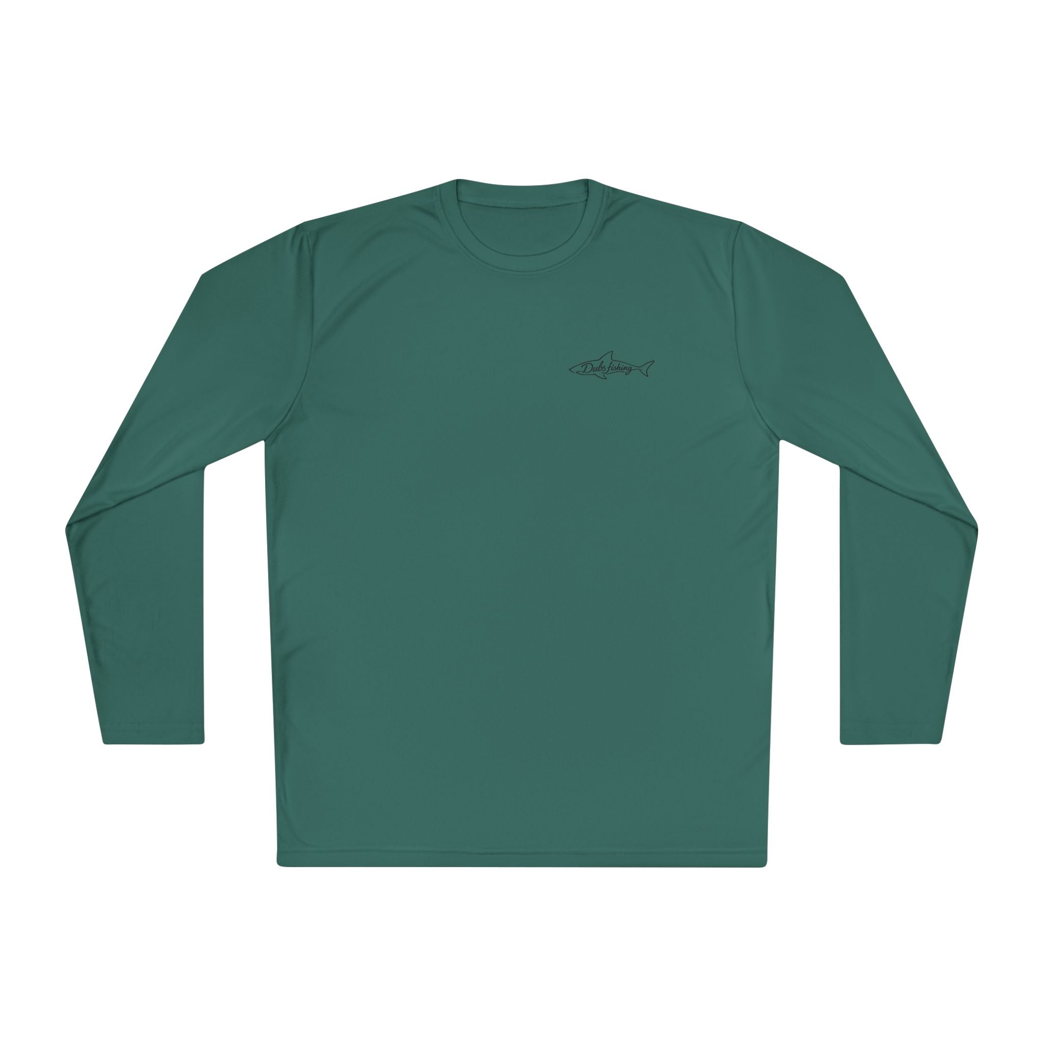 Fish More Worry Less Long Sleeve Athletic Tee