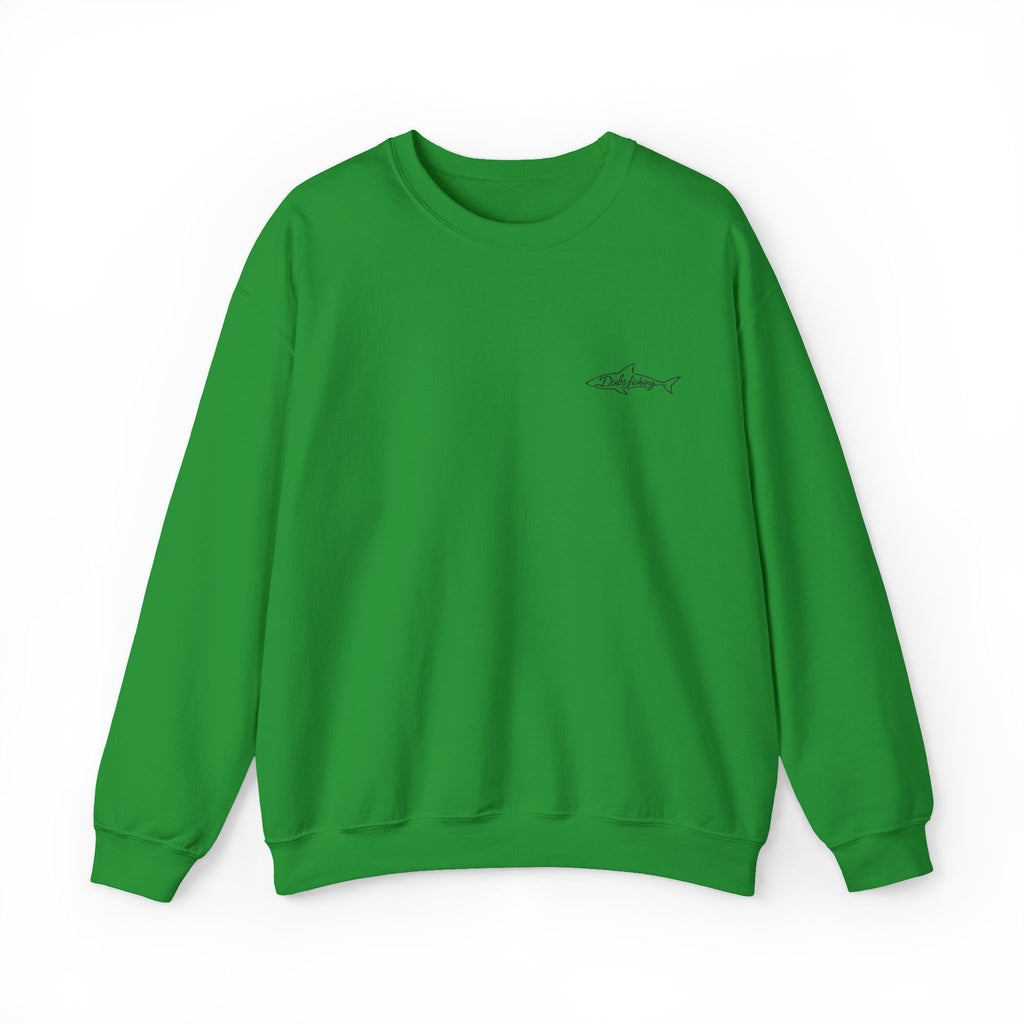 Shark Crewneck Sweatshirt | Black Embroidery