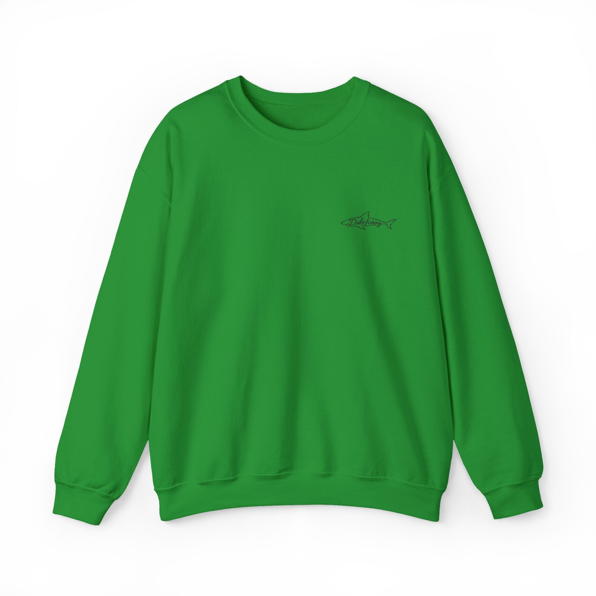 Shark Crewneck Sweatshirt | Black Embroidery