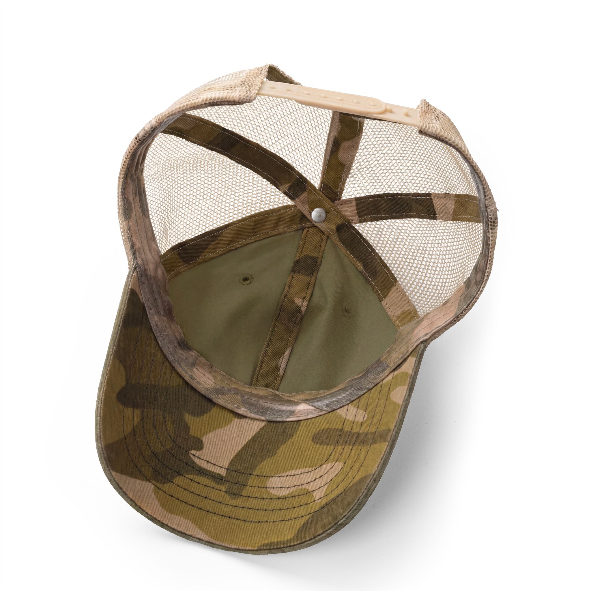 Women's Shark Mesh-Back Hat | White Embroidery