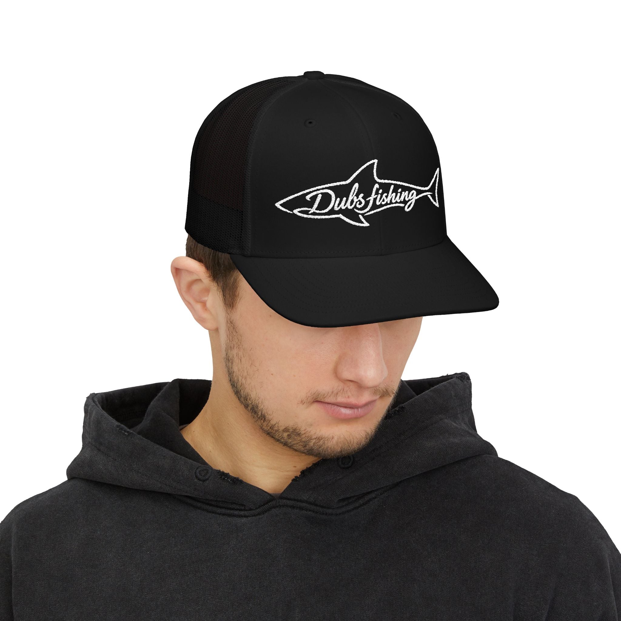 Richardson 112 Shark Snapback | White Embroidery