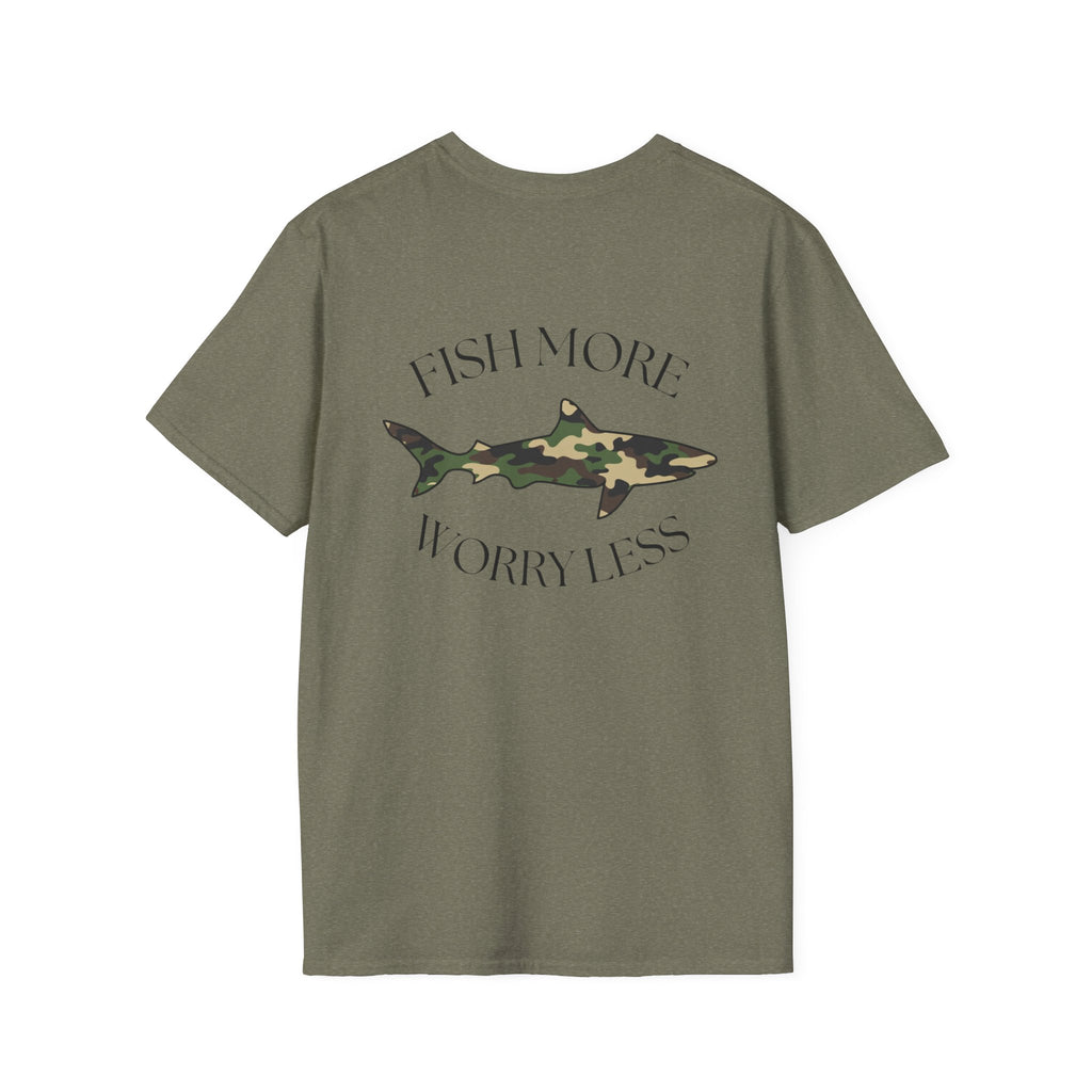Fish More Worry Less T-Shirt