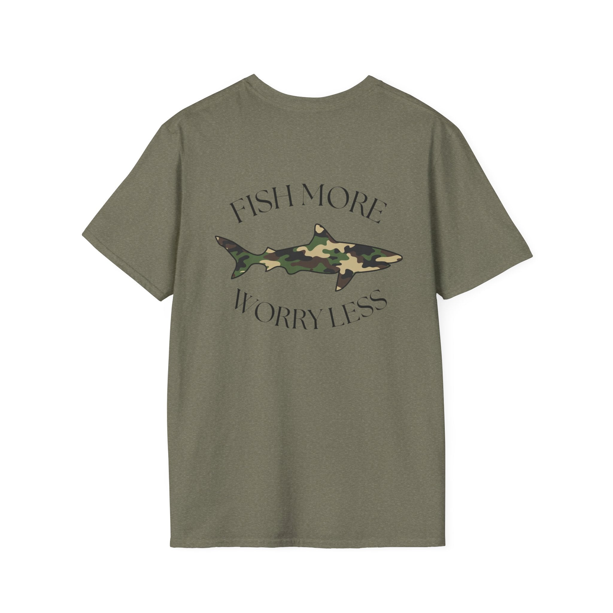Fish More Worry Less T-Shirt
