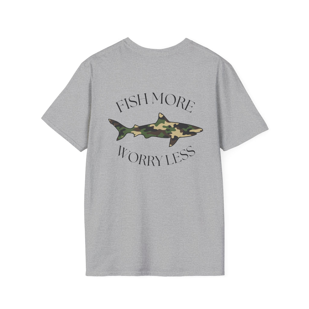 Fish More Worry Less T-Shirt
