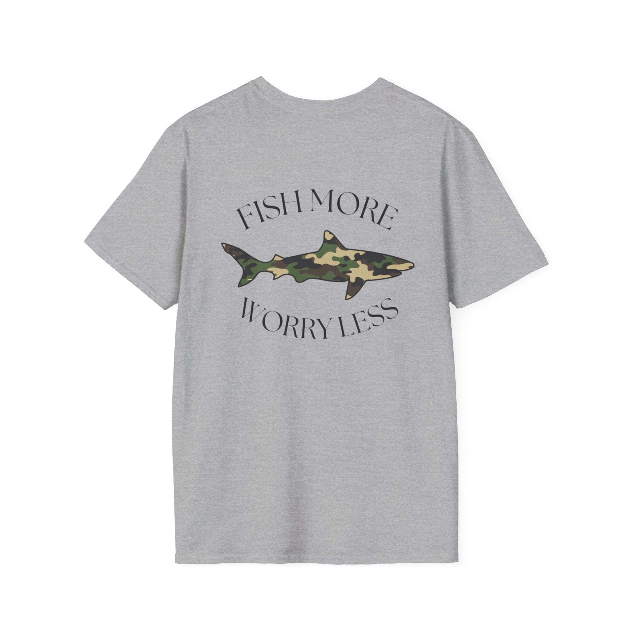 Fish More Worry Less T-Shirt