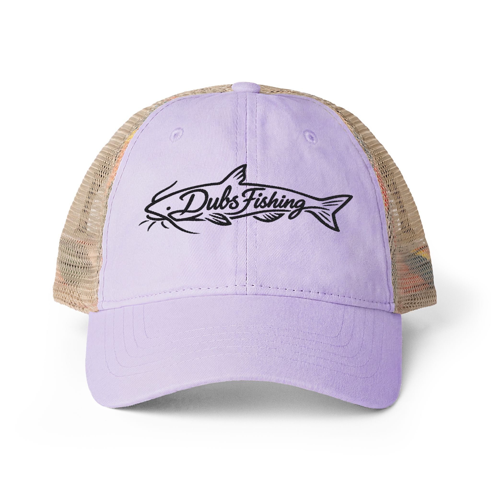 Women's Catfish Mesh-Back Cap | Black Embroidery